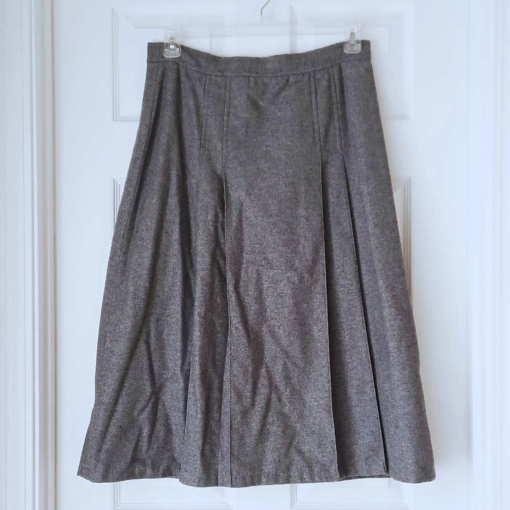 Haya miller wool blend maxi skirt